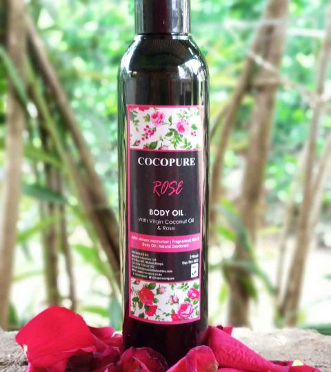 COCOPURE Rose Body Oil 250ml